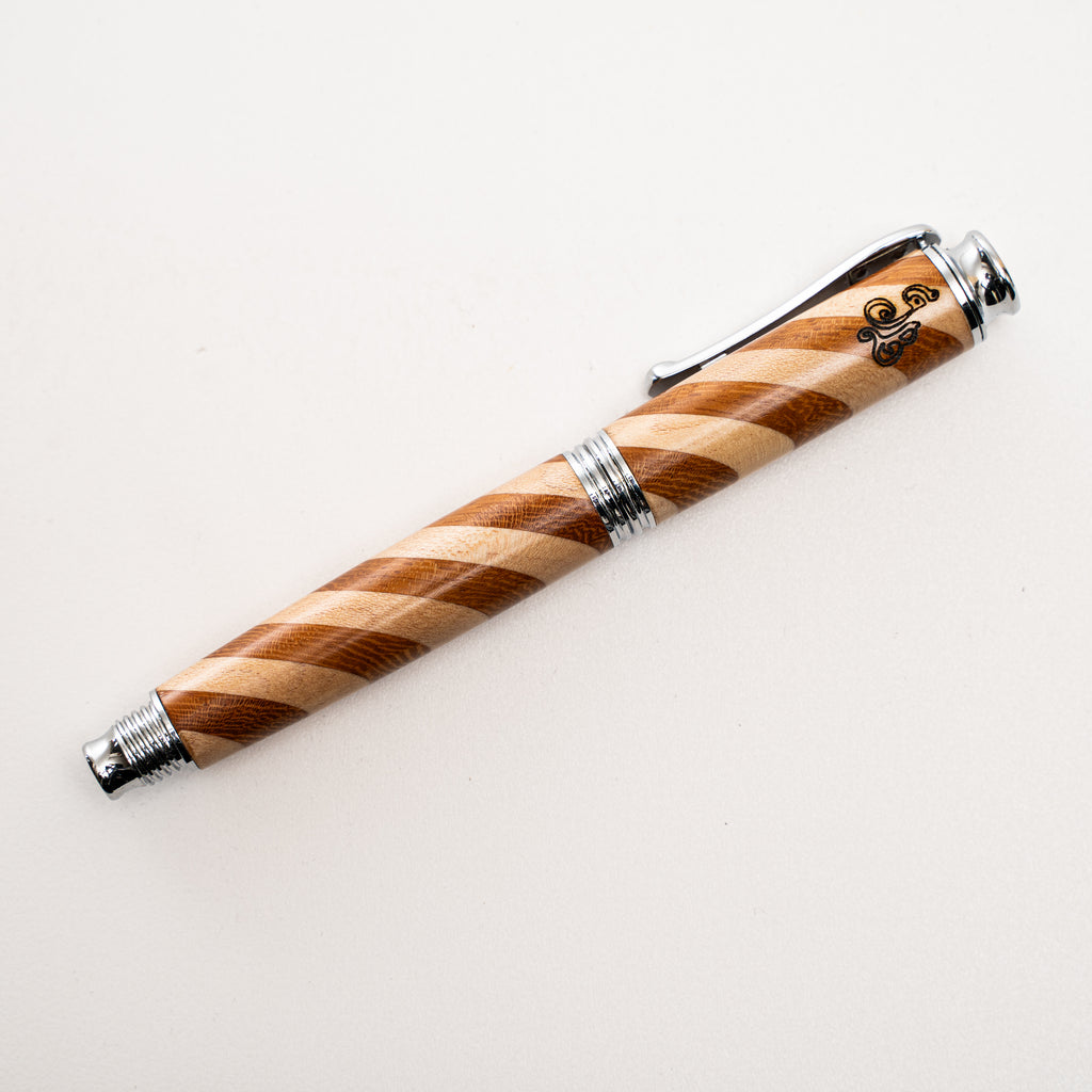 Penna Roller a Spirale Bicolore