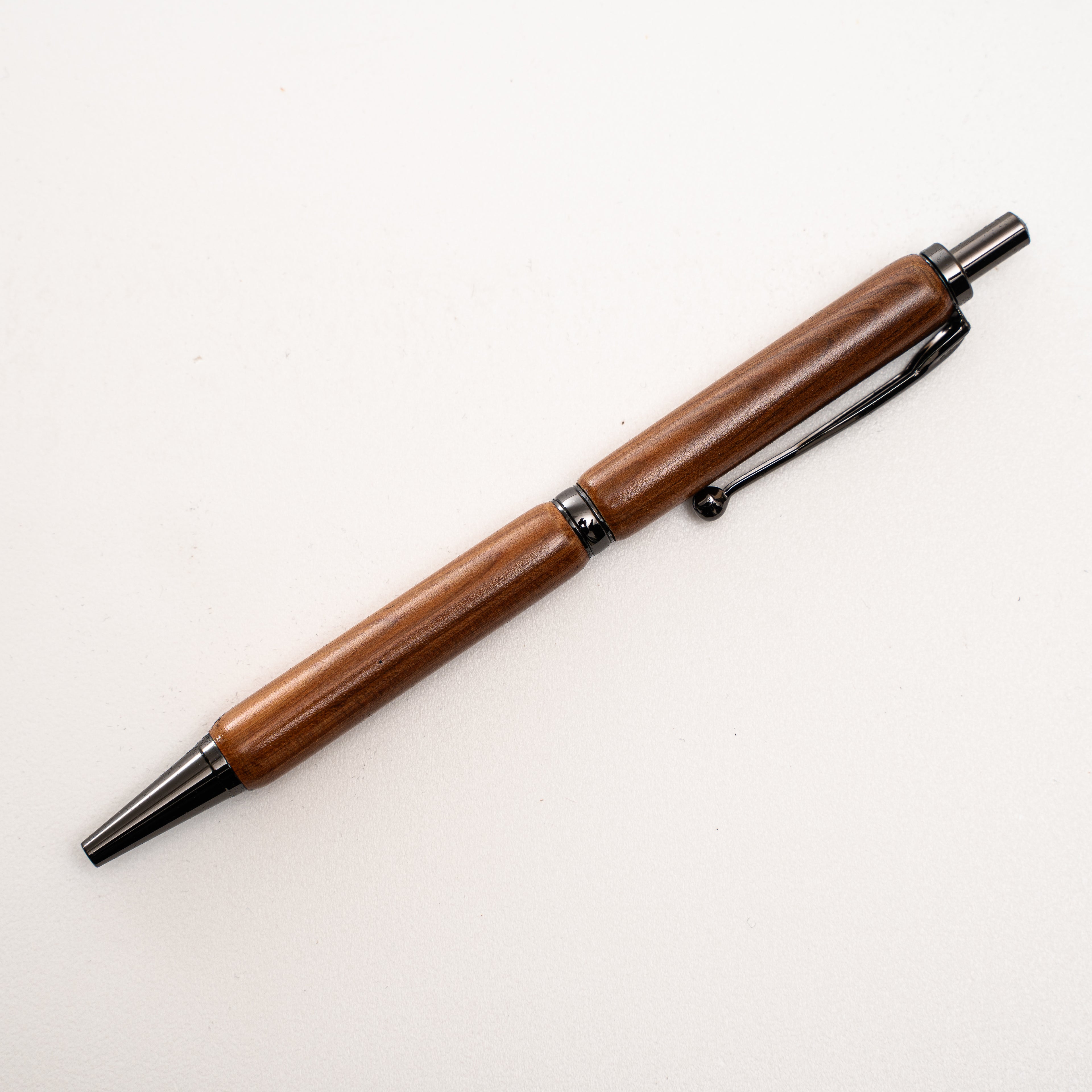 Penna Slim in legno scuro