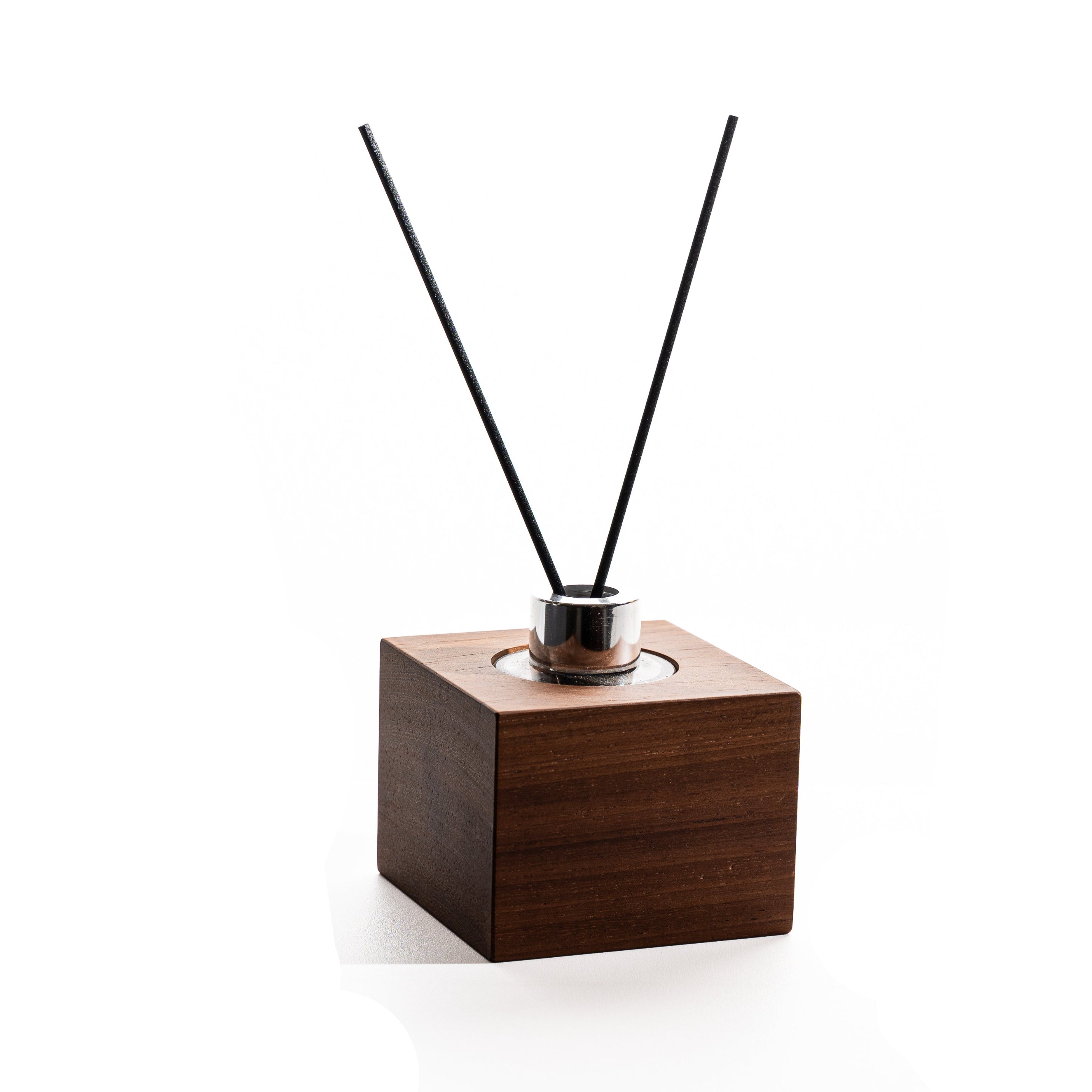 Porta bastoncini diffusore in legno marrone Falegnameria Barra Samugheo