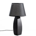 Lampada da Tavolo Fuseau in Legno Nero